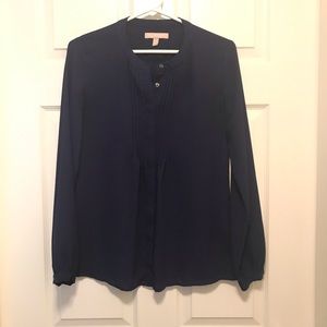 Banana Republic pleated blouse